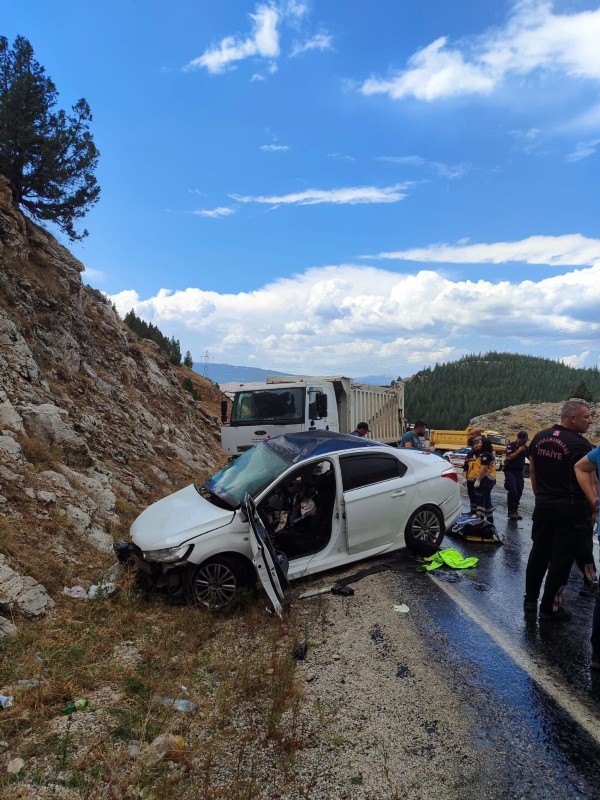 Kahramanmaraş'ta kazada iki sözleşmeli er hayatını kaybetti